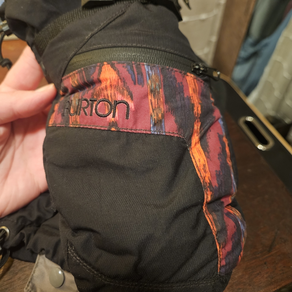 Burton Black and Multicolor Mittens - Picture 5 of 5